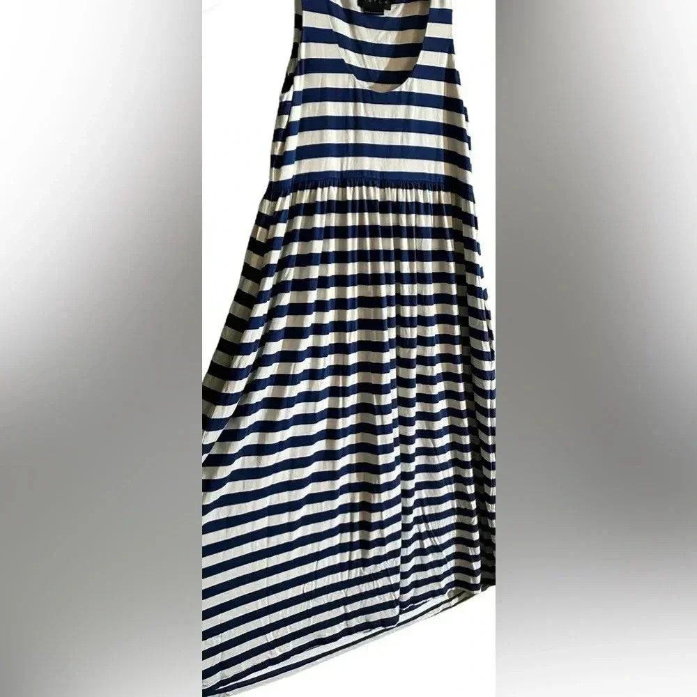 HATCH  Sleeveless Dress  SIZE 1 Preowned Beautiful Dress Excellent Shape Striped - Picture 5 of 6